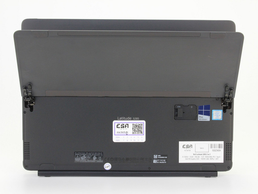 Refurbished Dell Latitude 5285 2-in-1, i5-7300U, 8 GB,LPDDR3, 12.3" ins., 1920х1280 px, SSD, 256 GB Product code: 10023434 ESA-Tech Image 16 of 16" title="Dell Latitude 5285 2-in-1 - 189 €, Product code: 10023434 - Image 16 of 16