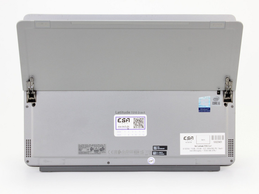 Refurbished Dell Latitude 7210 2-in-1, i5-10310U, 16 GB,LPDDR3, 12.3" ins., 1920х1280 px, SSD, 512 GB Produktcode: 10023431 ESA-Tech Bild 13 von 14" title="Dell Latitude 7210 2-in-1 - 339 €, Produktcode: 10023431 - Bild 13 von 14