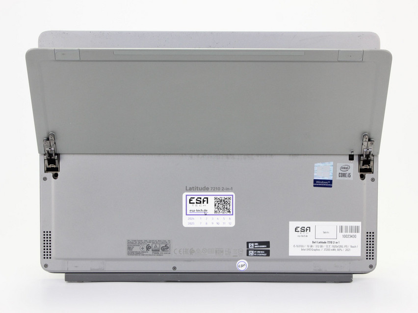 Refurbished Dell Latitude 7210 2-in-1, i5-10310U, 16 GB,LPDDR3, 12.3" ins., 1920х1280 px, SSD, 512 GB Product code: 10023430 ESA-Tech Image 14 of 14" title="Dell Latitude 7210 2-in-1 - 339 €, Product code: 10023430 - Image 14 of 14