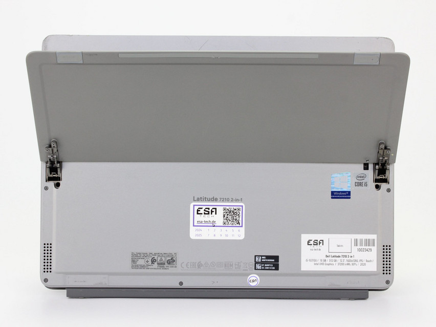 Refurbished Dell Latitude 7210 2-in-1, i5-10310U, 16 GB,LPDDR3, 12.3" ins., 1920х1280 px, SSD, 512 GB Product code: 10023429 ESA-Tech Image 14 of 14" title="Dell Latitude 7210 2-in-1 - 319 €, Product code: 10023429 - Image 14 of 14