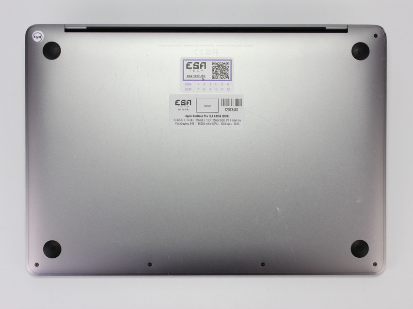 Refurbished Apple MacBook Pro 15,4 A2159 (2019), i5-8257U, 16 GB,LPDDR3, 13.3" ins., 2560x1600 px, SSD, 256 GB Produktcode: 12013461 ESA-Tech Bild 12 von 13" title="Apple MacBook Pro 15,4 A2159 (2019) - 299 €, Produktcode: 12013461 - Bild 12 von 13