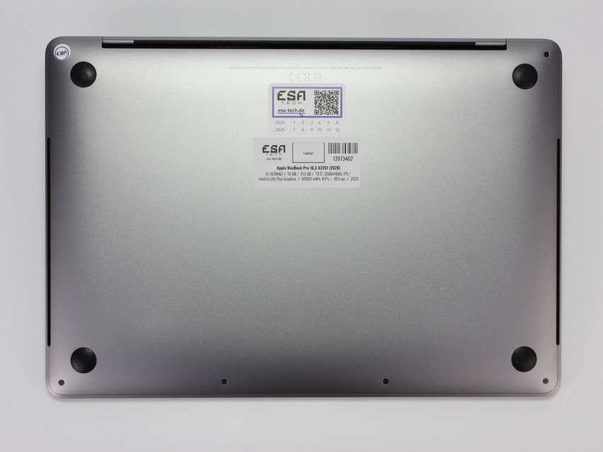 Refurbished Apple MacBook Pro 16,2 A2251 (2020), i5-1038NG7, 16 GB,LPDDR4X, 13.3" ins., 2560x1600 px, SSD, 512 GB Product code: 12013462 ESA-Tech Image 12 of 14" title="Apple MacBook Pro 16,2 A2251 (2020) - 499 €, Product code: 12013462 - Image 12 of 14