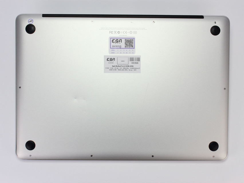 Refurbished Apple MacBook Pro 6,2 A1286 (2010), M 640, 8 GB,DDR3, 15.4" ins., 1680x1050 px, SSD, 251 GB Product code: 12013508 ESA-Tech Image 12 of 13" title="Apple MacBook Pro 6,2 A1286 (2010) - 149 €, Product code: 12013508 - Image 12 of 13