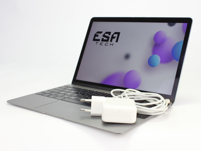 Refurbished Apple MacBook 9,1 A1534 (2016), m7-6Y75, 8 GB,LPDDR3, 12.0" ins., 2304x1440 px, SSD, 251 GB Produktcode: 12013466 ESA-Tech Bild 3 von 13" title="Apple MacBook 9,1 A1534 (2016) - 219 €, Produktcode: 12013466 - Bild 3 von 13