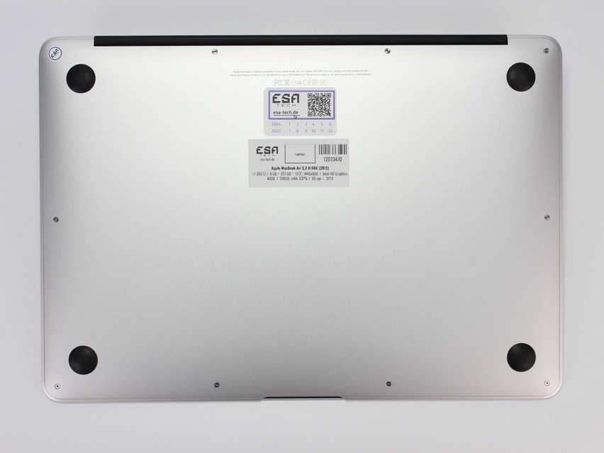 Refurbished Apple MacBook Air 5,2 A1466 (2012), i7-3667U, 8 GB,DDR3, 13.3" ins., 1440x900 px, SSD, 251 GB Produktcode: 12013470 ESA-Tech Bild 12 von 13" title="Apple MacBook Air 5,2 A1466 (2012) - 119 €, Produktcode: 12013470 - Bild 12 von 13