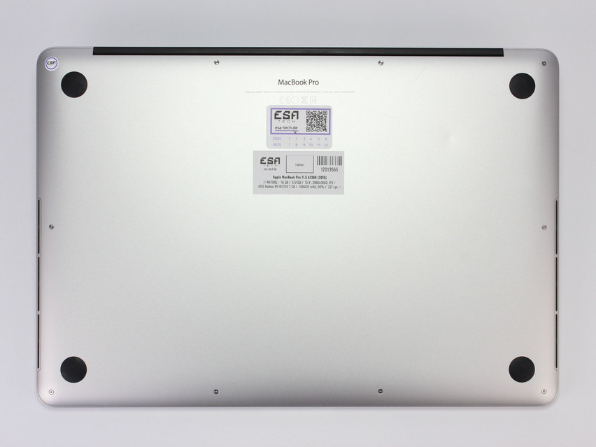 Refurbished Apple MacBook Pro 11,5 A1398 (2015), i7-4870HQ, 16 GB,DDR3, 15.4" ins., 2880х1800 px, SSD, 512 GB Produktcode: 12013565 ESA-Tech Bild 12 von 13" title="Apple MacBook Pro 11,5 A1398 (2015) - 319 €, Produktcode: 12013565 - Bild 12 von 13
