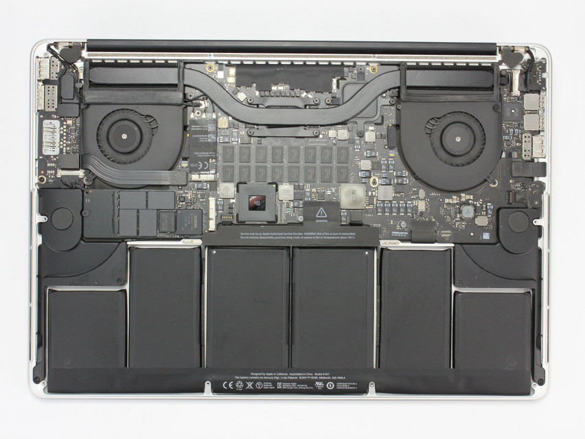 Refurbished Apple MacBook Pro 10,1 A1398 (2013), i7-3615QM, 8 GB,DDR3, 15.4" ins., 2880х1800 px, SSD, 251 GB Product code: 12013515 ESA-Tech Image 13 of 15" title="Apple MacBook Pro 10,1 A1398 (2013) - 149 €, Product code: 12013515 - Image 13 of 15