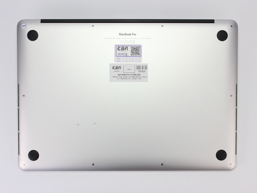 Refurbished Apple MacBook Pro 11,3 A1398 (2013), i7-4850HQ, 8 GB,DDR3, 15.4" ins., 2880х1800 px, SSD, 251 GB Produktcode: 12013530 ESA-Tech Bild 12 von 13" title="Apple MacBook Pro 11,3 A1398 (2013) - 189 €, Produktcode: 12013530 - Bild 12 von 13