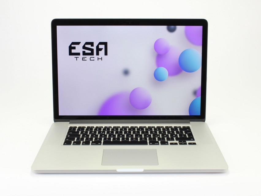 Refurbished Apple MacBook Pro 11,5 A1398 (2015), i7-4870HQ, 16 GB,DDR3, 15.4" ins., 2880х1800 px, SSD, 512 GB Produktcode: 12013566 ESA-Tech Bild 1 von 13" title="Apple MacBook Pro 11,5 A1398 (2015) - 299 €, Produktcode: 12013566 - Bild 1 von 13