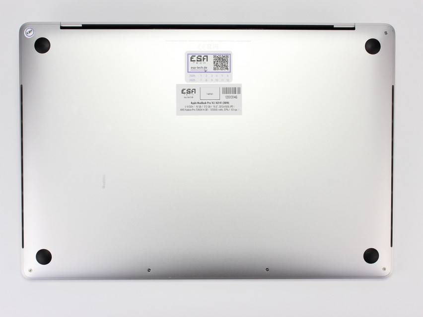Refurbished Apple MacBook Pro 16,1 A2141 (2019), i7-9750H, 16 GB,DDR4, 16.0" ins., 3072x1920 px, SSD, 512 GB Product code: 12013146 ESA-Tech Image 12 of 13" title="Apple MacBook Pro 16,1 A2141 (2019) - 549 €, Product code: 12013146 - Image 12 of 13