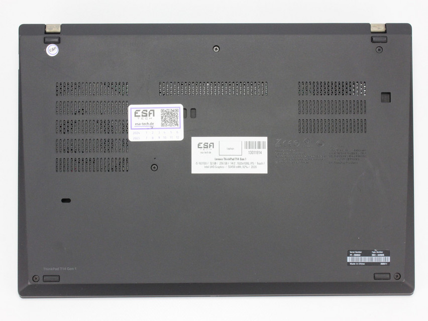 Refurbished Lenovo ThinkPad T14 Gen 1, i5-10310U, 32 GB,DDR4, 14.0" ins., 1920x1080 px, SSD, 256 GB Product code: 13011914 ESA-Tech Image 14 of 16" title="Lenovo ThinkPad T14 Gen 1 - 399 €, Product code: 13011914 - Image 14 of 16
