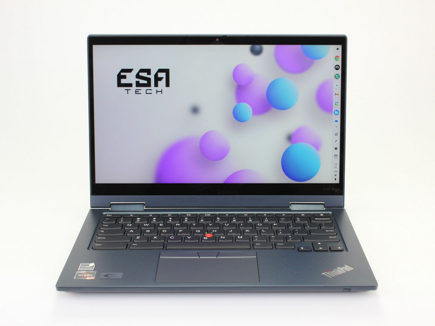 Refurbished Lenovo ThinkPad C13 Yoga Gen 1 Chromebook, 3500C, 8 GB,DDR4, 13.3" ins., 1920x1080 px, SSD, 128 GB Produktcode: 1301744 ESA-Tech Bild 1 von 17" title="Lenovo ThinkPad C13 Yoga Gen 1 Chromebook - 249 €, Produktcode: 1301744 - Bild 1 von 17