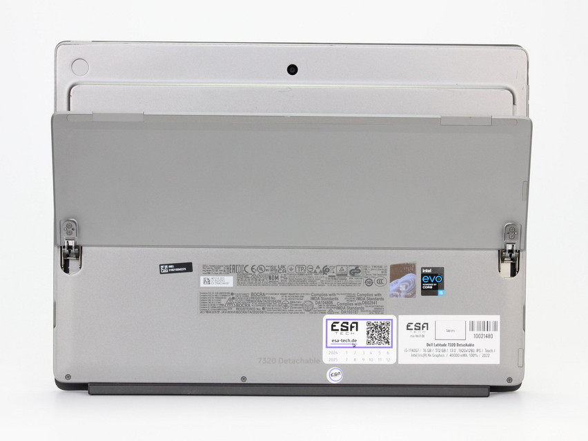 Refurbished Dell Latitude 7320 Detachable, i5-1140G7, 16 GB,LPDDR4, 13.0" ins., 1920х1280 px, SSD, 512 GB Product code: 10021480 ESA-Tech Image 13 of 13" title="Dell Latitude 7320 Detachable - 649 €, Product code: 10021480 - Image 13 of 13