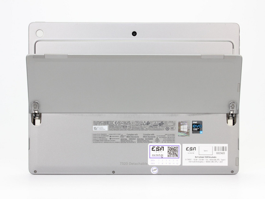 Refurbished Dell Latitude 7320 Detachable, i5-1140G7, 16 GB,LPDDR4, 13.0" ins., 1920х1280 px, SSD, 512 GB Produktcode: 10023420 ESA-Tech Bild 8 von 8" title="Dell Latitude 7320 Detachable - 499 €, Produktcode: 10023420 - Bild 8 von 8