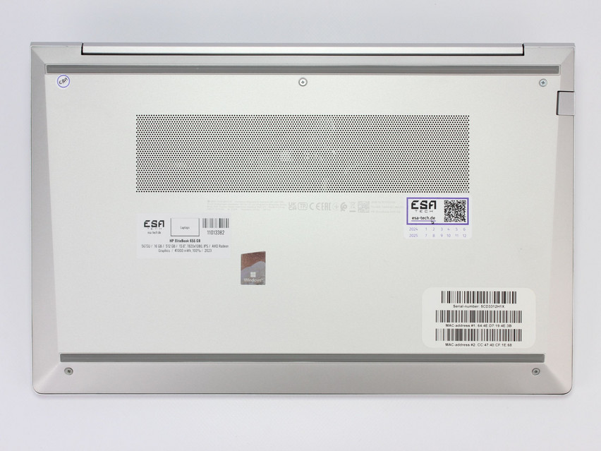 Refurbished HP EliteBook 655 G9, 5675U, 16 GB,DDR4, 15.6" ins., 1920x1080 px, SSD, 512 GB Produktcode: 11013382 ESA-Tech Bild 13 von 15" title="HP EliteBook 655 G9 - 499 €, Produktcode: 11013382 - Bild 13 von 15