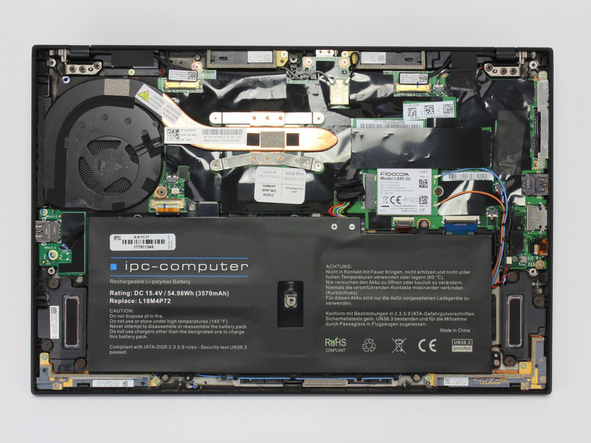 Refurbished Lenovo ThinkPad X1 Carbon (7th Gen), i5-8265U, 8 GB,LPDDR3, 14.0" ins., 1920x1080 px, SSD, 512 GB Produktcode: 13013347 ESA-Tech Bild 15 von 15" title="Lenovo ThinkPad X1 Carbon (7th Gen) - 349 €, Produktcode: 13013347 - Bild 15 von 15