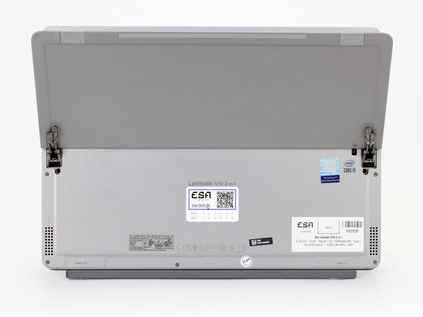 Refurbished Dell Latitude 7210 2-in-1, i5-10310U, 16 GB,LPDDR3, 12.3" ins., 1920х1280 px, SSD, 256 GB Product code: 1002928 ESA-Tech Image 11 of 14" title="Dell Latitude 7210 2-in-1 - 279 €, Product code: 1002928 - Image 11 of 14