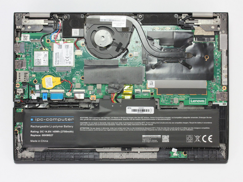 Refurbished Lenovo ThinkPad X380 Yoga, i5-8250U, 8 GB,DDR4, 13.3" ins., 1920x1080 px, SSD, 512 GB Produktcode: 13013336 ESA-Tech Bild 16 von 17" title="Lenovo ThinkPad X380 Yoga - 249 €, Produktcode: 13013336 - Bild 16 von 17