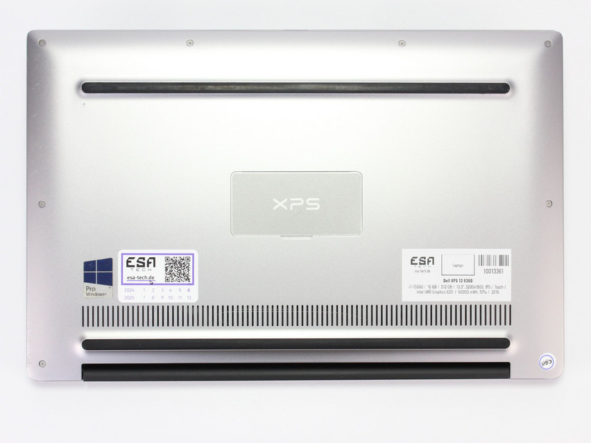 Refurbished Dell XPS 13 9360, i7-7500U, 16 GB,LPDDR3, 13.3" ins., 3200x1800 px, SSD, 512 GB Product code: 10013361 ESA-Tech Image 12 of 13" title="Dell XPS 13 9360 - 329 €, Product code: 10013361 - Image 12 of 13