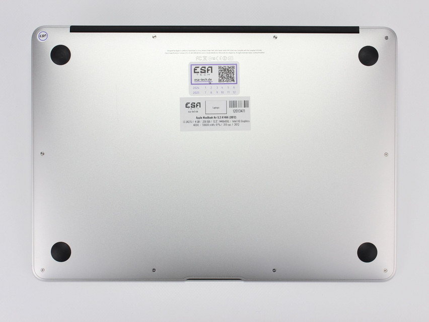 Refurbished Apple MacBook Air 5,2 A1466 (2012), i5-3427U, 4 GB,DDR3, 13.3" ins., 1440x900 px, SSD, 256 GB Product code: 12013471 ESA-Tech Image 12 of 13" title="Apple MacBook Air 5,2 A1466 (2012) - 119 €, Product code: 12013471 - Image 12 of 13