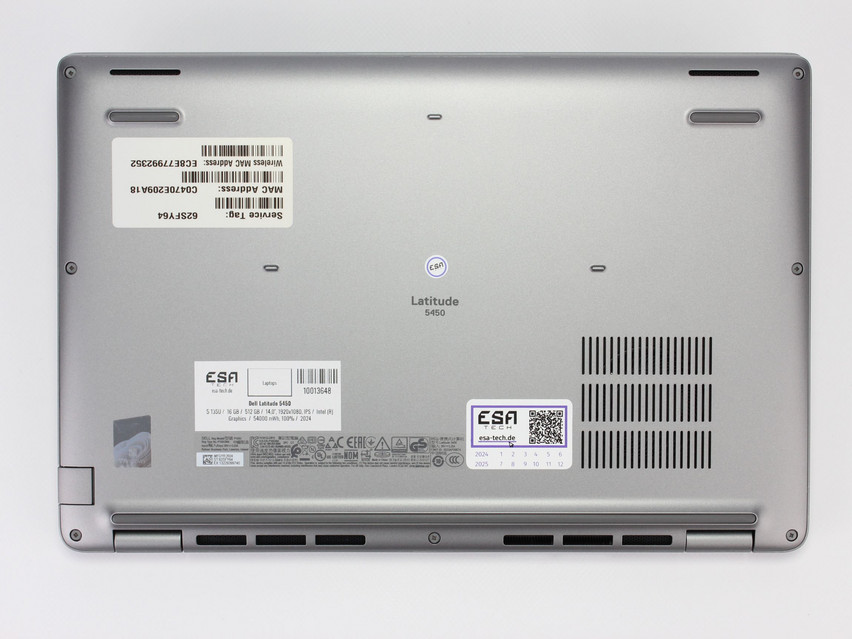 Refurbished Dell Latitude 5450, 5 135U, 16 GB,DDR5, 14,0" ins., 1920x1080 px, SSD, 512 GB Product code: 10013648 ESA-Tech Image 14 of 15" title="Dell Latitude 5450 - 799 €, Product code: 10013648 - Image 14 of 15