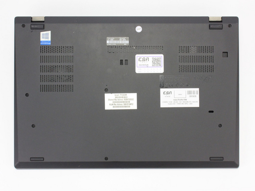 Refurbished Lenovo ThinkPad T590, i5-8365U, 8 GB,DDR4, 15,6" ins., 1920x1080 px, SSD, 256 GB Product code: 13013630 ESA-Tech Image 14 of 17" title="Lenovo ThinkPad T590 - 299 €, Product code: 13013630 - Image 14 of 17