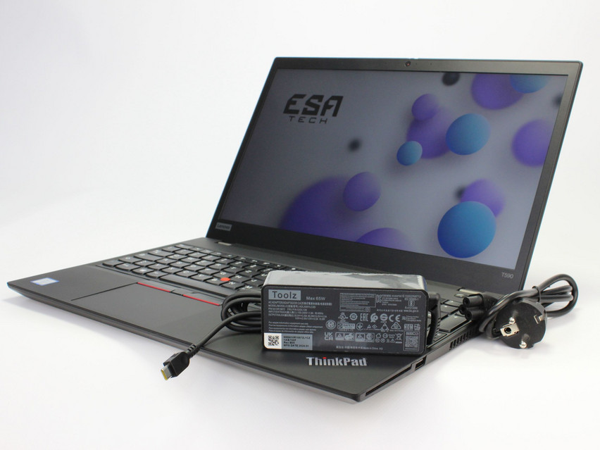 Refurbished Lenovo ThinkPad T590, i5-8365U, 8 GB,DDR4, 15,6" ins., 1920x1080 px, SSD, 256 GB Product code: 13013630 ESA-Tech Image 4 of 17" title="Lenovo ThinkPad T590 - 299 €, Product code: 13013630 - Image 4 of 17