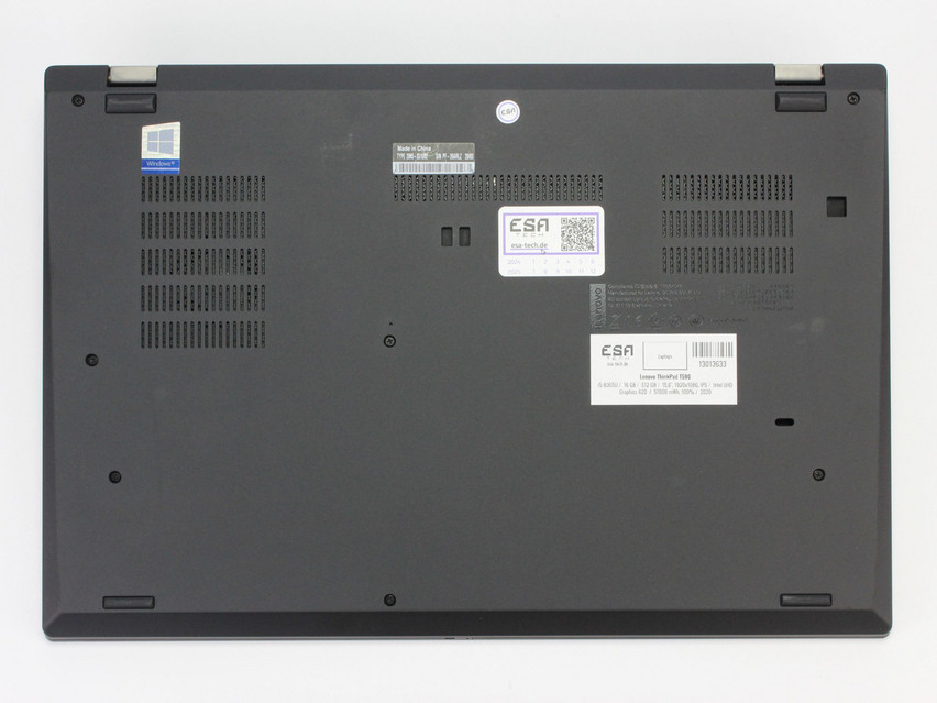 Refurbished Lenovo ThinkPad T590, i5-8365U, 16 GB,DDR4, 15,6" ins., 1920x1080 px, SSD, 512 GB Product code: 13013633 ESA-Tech Image 14 of 15" title="Lenovo ThinkPad T590 - 409 €, Product code: 13013633 - Image 14 of 15