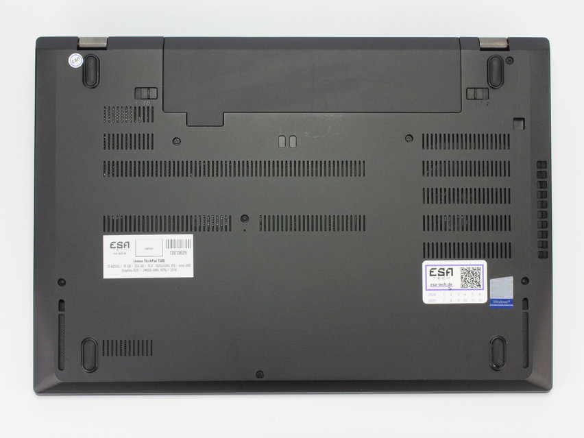 Refurbished Lenovo ThinkPad T580, i5-8250U, 16 GB,DDR4, 15,6" ins., 1920x1080 px, SSD, 256 GB Produktcode: 13013629 ESA-Tech Bild 14 von 15" title="Lenovo ThinkPad T580 - 299 €, Produktcode: 13013629 - Bild 14 von 15