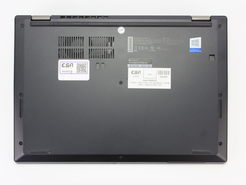 Refurbished Lenovo ThinkPad L13, i5-10210U, 16 GB,DDR4, 13,3" ins., 1920x1080 px, SSD, 512 GB Product code: 13013627 ESA-Tech Image 14 of 15" title="Lenovo ThinkPad L13 - 299 €, Product code: 13013627 - Image 14 of 15