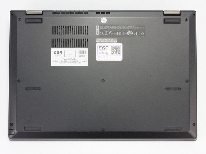 Refurbished Lenovo ThinkPad L380, i5-8250U, 8 GB,DDR4, 13,3" ins., 1920x1080 px, SSD, 256 GB Product code: 13013619 ESA-Tech Image 14 of 15" title="Lenovo ThinkPad L380 - 189 €, Product code: 13013619 - Image 14 of 15