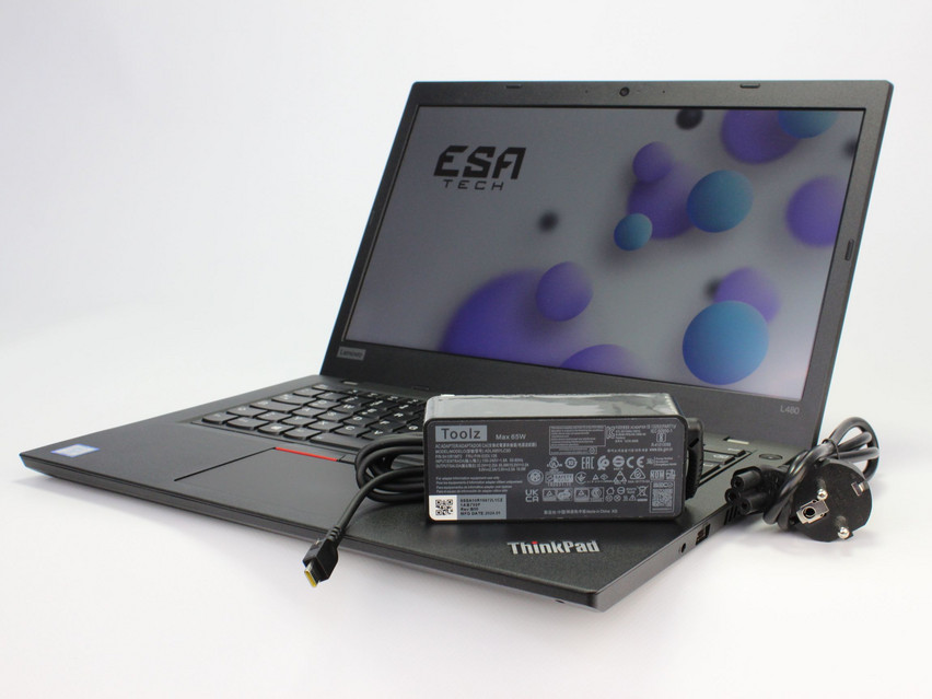 Refurbished Lenovo ThinkPad L480, i5-8350U, 8 GB,DDR4, 14,0" ins., 1920x1080 px, SSD, 256 GB Produktcode: 13013622 ESA-Tech Bild 3 von 14" title="Lenovo ThinkPad L480 - 229 €, Produktcode: 13013622 - Bild 3 von 14