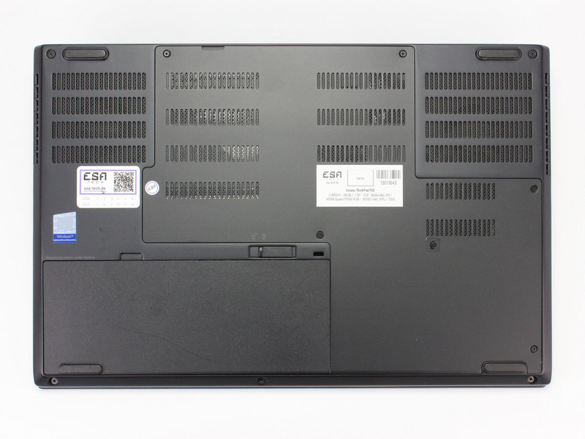 Refurbished Lenovo ThinkPad P52, i7-8850H, 64 GB,DDR4, 15,6" ins., 1920x1080 px, SSD, 1 TB Produktcode: 13013643 ESA-Tech Bild 13 von 13" title="Lenovo ThinkPad P52 - 599 €, Produktcode: 13013643 - Bild 13 von 13