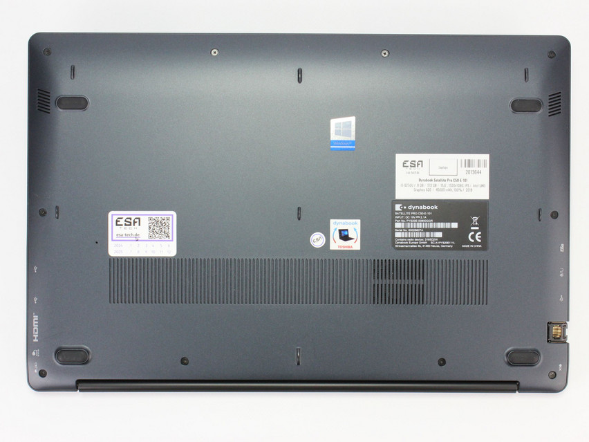 Refurbished Dynabook Satellite Pro C50-E-101, i5-8250U, 8 GB,DDR4, 15,6" ins., 1920x1080 px, SSD, 512 GB Produktcode: 2013644 ESA-Tech Bild 12 von 14" title="Dynabook Satellite Pro C50-E-101 - 289 €, Produktcode: 2013644 - Bild 12 von 14