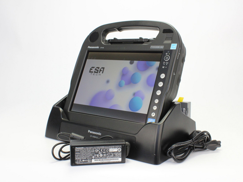 Refurbished Panasonic TOUGHBOOK CF-H2 + Dockingstation CF-VEBH21, i5-3427U, 4 GB,DDR3, 10,1" ins., 1024x768 px, SSD, 128 GB Product code: 15023695 ESA-Tech Image 2 of 10" title="Panasonic TOUGHBOOK CF-H2 + Dockingstation CF-VEBH21 - 499 €, Product code: 15023695 - Image 2 of 10