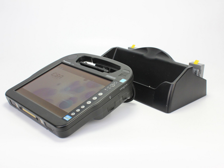 Refurbished Panasonic TOUGHBOOK CF-H2 + Dockingstation CF-VEBH21, i5-3427U, 4 GB,DDR3, 10,1" ins., 1024x768 px, SSD, 128 GB Product code: 15023695 ESA-Tech Image 7 of 10" title="Panasonic TOUGHBOOK CF-H2 + Dockingstation CF-VEBH21 - 499 €, Product code: 15023695 - Image 7 of 10