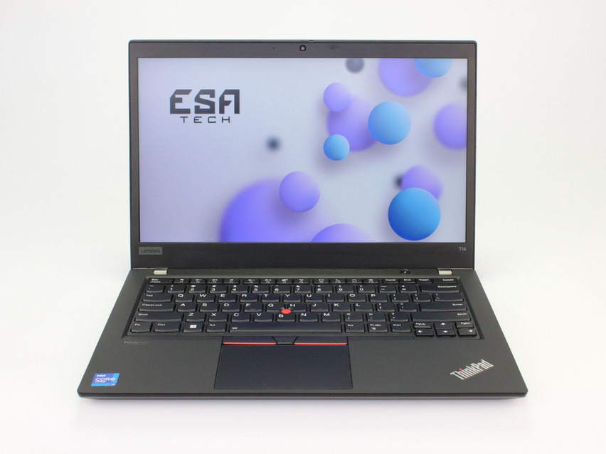 Refurbished Lenovo ThinkPad T14 Gen 2, i7-1185G7, 16 GB,DDR4, 14,0" ins., 1920x1080 px, SSD, 256 GB Product code: 13013837 ESA-Tech Image 1 of 15" title="Lenovo ThinkPad T14 Gen 2 - 499 €, Product code: 13013837 - Image 1 of 15