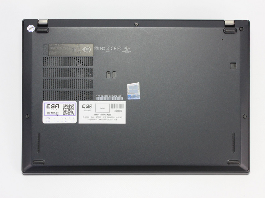 Refurbished Lenovo ThinkPad X280, i5-8350U, 8 GB,DDR4, 12,5" ins., 1366x768 px, SSD, 256 GB Produktcode: 13013617 ESA-Tech Bild 14 von 15" title="Lenovo ThinkPad X280 - 199 €, Produktcode: 13013617 - Bild 14 von 15