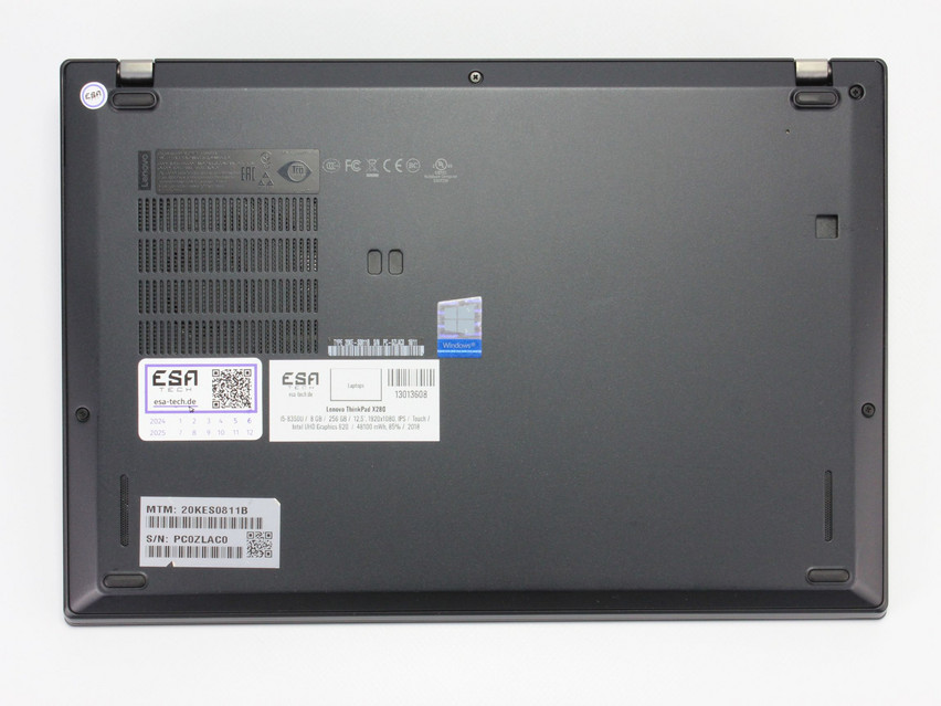 Lenovo ThinkPad X280 - 249 €, Produktcode: 13013608 - Bild 14 von 15 Refurbished Lenovo ThinkPad X280, i5-8350U, 8 GB,DDR4, 12,5" ins., 1920x1080 px, SSD, 256 GB Produktcode: 13013608 ESA-Tech Bild 14 von 15" title="Lenovo ThinkPad X280 - 249 €, Produktcode: 13013608 - Bild 14 von 15