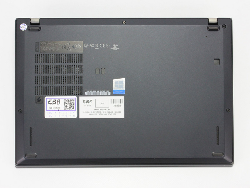 Lenovo ThinkPad X280 - 269 €, Product code: 13013615 - Image 14 of 15 Refurbished Lenovo ThinkPad X280, i7-8550U, 16 GB,DDR4, 12,5" ins., 1366x768 px, SSD, 256 GB Product code: 13013615 ESA-Tech Image 14 of 15" title="Lenovo ThinkPad X280 - 269 €, Product code: 13013615 - Image 14 of 15