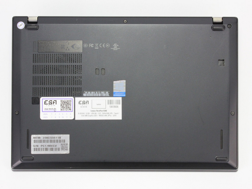 Lenovo ThinkPad X280 - 249 €, Product code: 13013606 - Image 14 of 15 Refurbished Lenovo ThinkPad X280, i5-8350U, 8 GB,DDR4, 12,5" ins., 1920x1080 px, SSD, 256 GB Product code: 13013606 ESA-Tech Image 14 of 15" title="Lenovo ThinkPad X280 - 249 €, Product code: 13013606 - Image 14 of 15