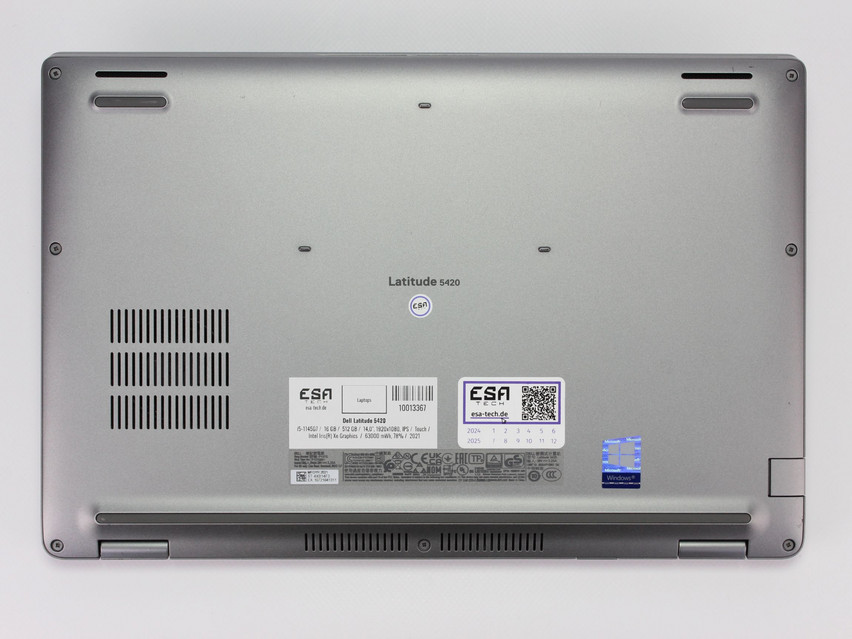 Dell Latitude 5420 - 379 €, Product code: 10013367 - Image 14 of 15 Refurbished Dell Latitude 5420, i5-1145G7, 16 GB,DDR4, 14,0" ins., 1920x1080 px, SSD, 512 GB Product code: 10013367 ESA-Tech Image 14 of 15" title="Dell Latitude 5420 - 379 €, Product code: 10013367 - Image 14 of 15