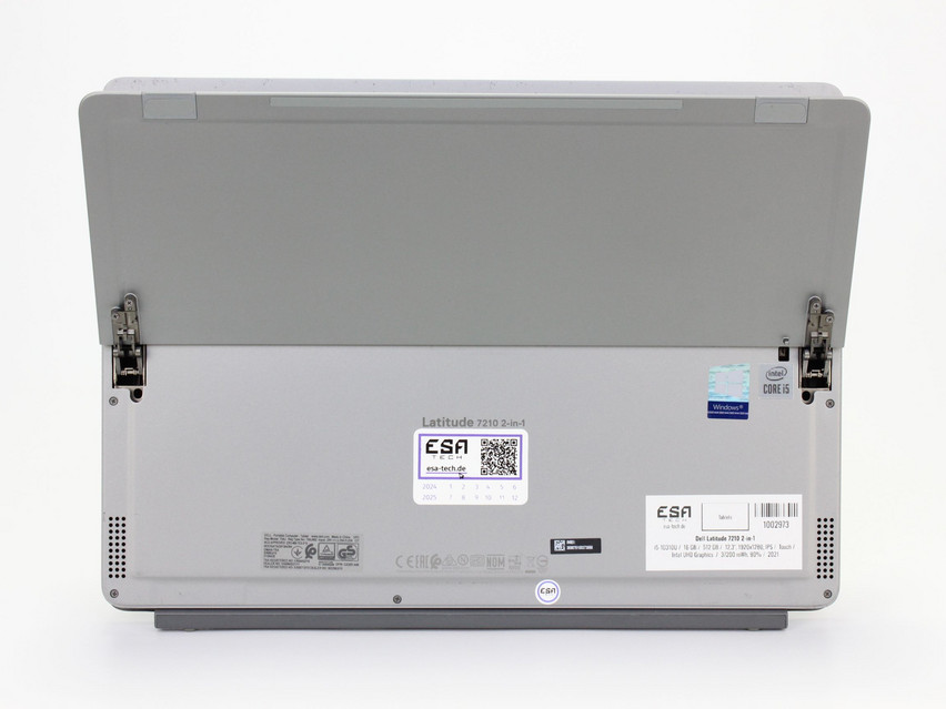 Refurbished Dell Latitude 7210 2-in-1, i5-10310U, 16 GB,LPDDR3, 12,3" ins., 1920х1280 px, SSD, 512 GB Produktcode: 1002973 ESA-Tech Bild 14 von 14" title="Dell Latitude 7210 2-in-1 - 379 €, Produktcode: 1002973 - Bild 14 von 14