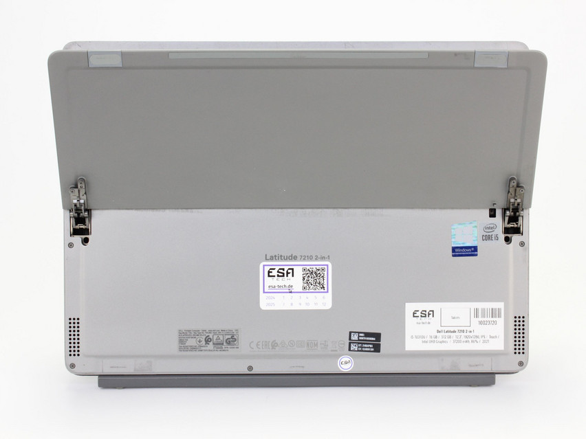 Refurbished Dell Latitude 7210 2-in-1, i5-10310U, 16 GB,LPDDR3, 12,3" ins., 1920х1280 px, SSD, 512 GB Product code: 10023720 ESA-Tech Image 14 of 14" title="Dell Latitude 7210 2-in-1 - 319 €, Product code: 10023720 - Image 14 of 14