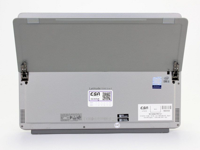 Refurbished Dell Latitude 7210 2-in-1, i5-10310U, 16 GB,LPDDR3, 12,3" ins., 1920х1280 px, SSD, 512 GB Produktcode: 10023703 ESA-Tech Bild 14 von 14" title="Dell Latitude 7210 2-in-1 - 349 €, Produktcode: 10023703 - Bild 14 von 14