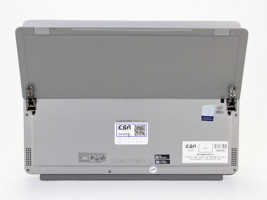 Refurbished Dell Latitude 7210 2-in-1, i5-10310U, 16 GB,LPDDR3, 12,3" ins., 1920х1280 px, SSD, 512 GB Produktcode: 10023435 ESA-Tech Bild 15 von 15" title="Dell Latitude 7210 2-in-1 - 379 €, Produktcode: 10023435 - Bild 15 von 15