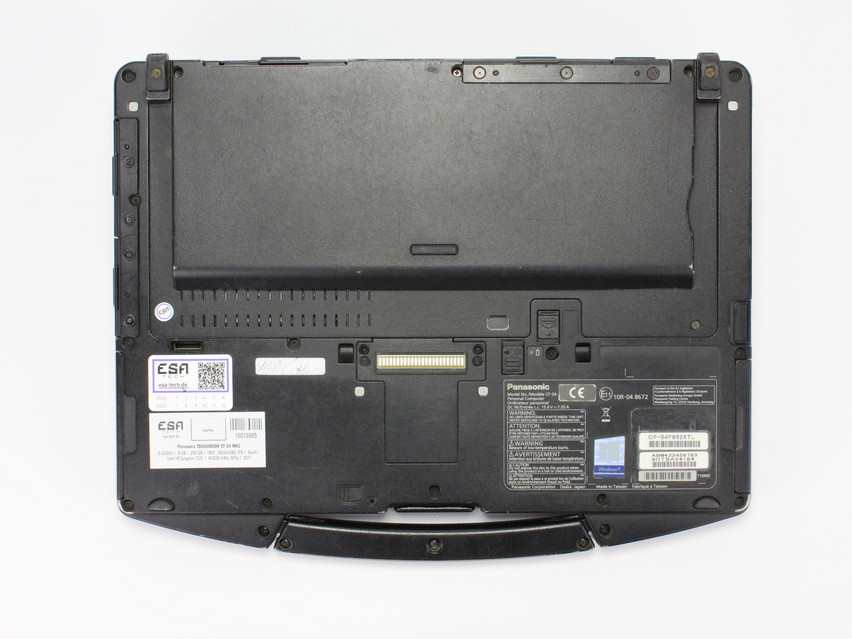 Refurbished Panasonic TOUGHBOOK CF-54 MK2, i5-6300U, 8 GB,DDR3, 14,0" ins., 1920x1080 px, SSD, 256 GB Product code: 15013995 ESA-Tech Image 14 of 15" title="Panasonic TOUGHBOOK CF-54 MK2 - 349 €, Product code: 15013995 - Image 14 of 15