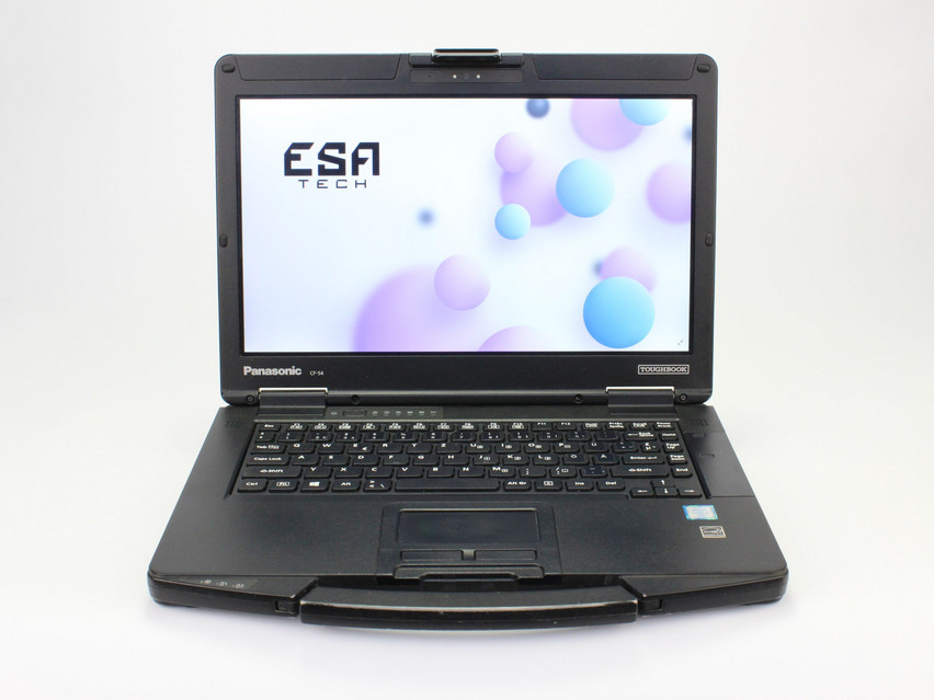 Refurbished Panasonic TOUGHBOOK CF-54 MK2, i5-6300U, 8 GB,DDR3, 14,0" ins., 1920x1080 px, SSD, 256 GB Product code: 15013995 ESA-Tech Image 1 of 15" title="Panasonic TOUGHBOOK CF-54 MK2 - 349 €, Product code: 15013995 - Image 1 of 15