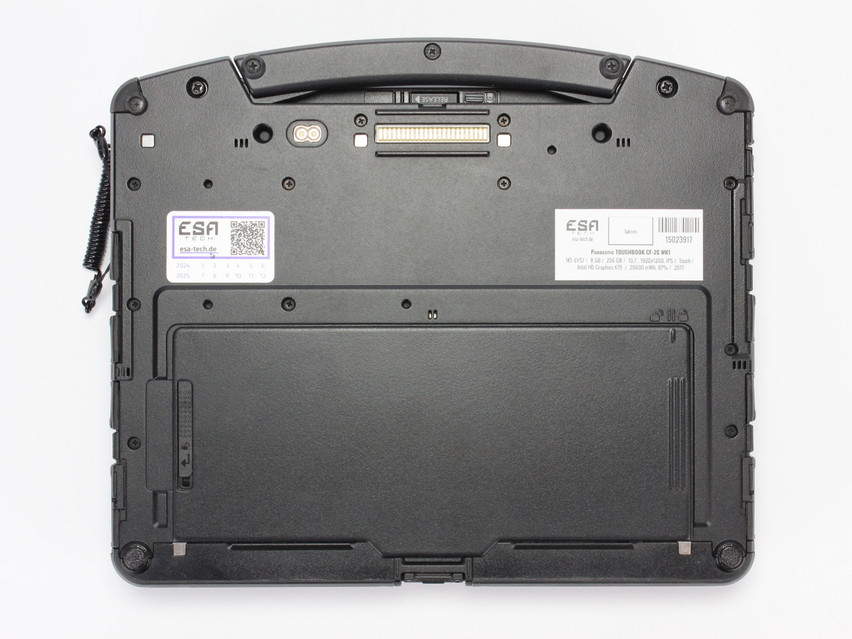 Refurbished Panasonic TOUGHBOOK CF-20 MK1, M5-6Y57, 8 GB,LPDDR3, 10,1" ins., 1920x1200 px, SSD, 256 GB Produktcode: 15023917 ESA-Tech Bild 18 von 18" title="Panasonic TOUGHBOOK CF-20 MK1 - 449 €, Produktcode: 15023917 - Bild 18 von 18