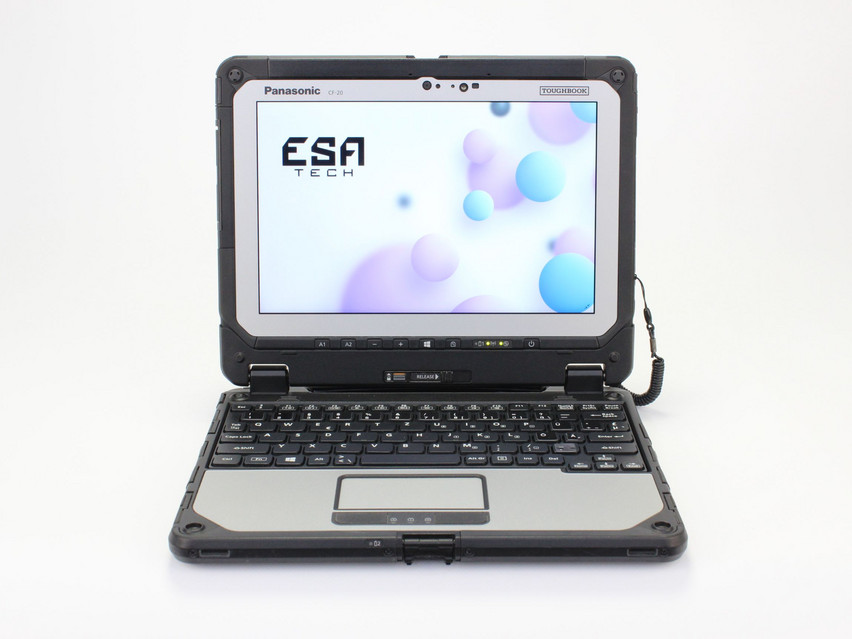 Refurbished Panasonic TOUGHBOOK CF-20 MK2, i5-7Y57, 8 GB,LPDDR3, 10,1" ins., 1920x1200 px, SSD, 256 GB Product code: 15023905 ESA-Tech Image 1 of 19" title="Panasonic TOUGHBOOK CF-20 MK2 - 499 €, Product code: 15023905 - Image 1 of 19